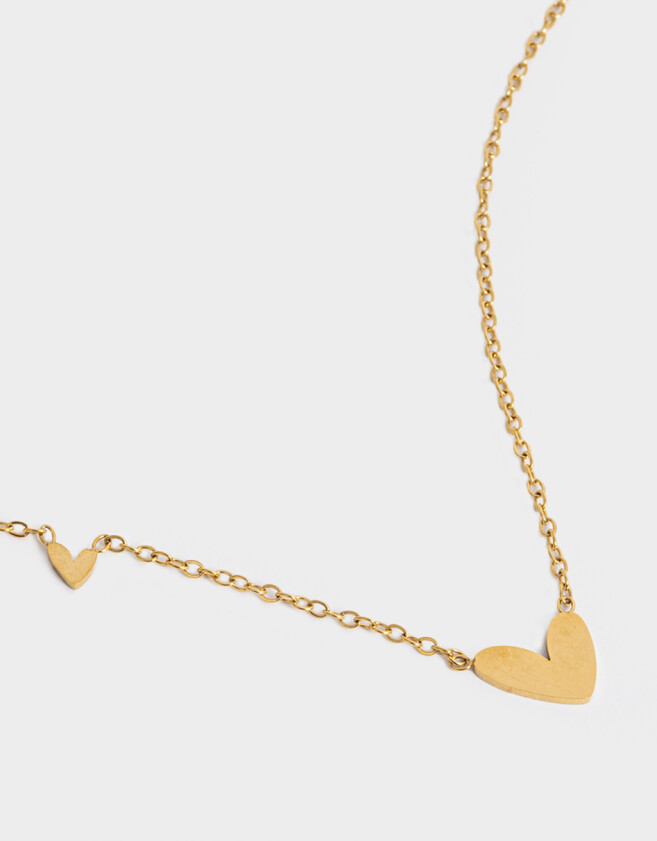 Collares Cortos Acero quirúrgico Collar Corto Acero Quirurgico - Dorado