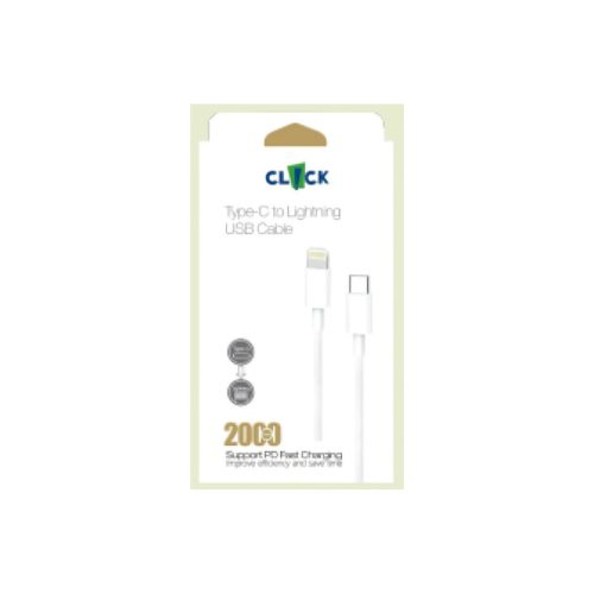 CABLE CORDON DE TIPO C A IPHONE 2 METRO 