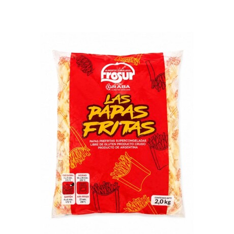 PAPAS FRITAS FROSUR 2KG PAPAS FRITAS FROSUR 2KG