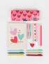 Librería Sets Estuche PVC Set De Librería "berry" - Combinacion Multicolor