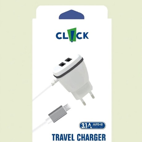 Cargador de Pared Click Micro 2 USB 3.1A 001