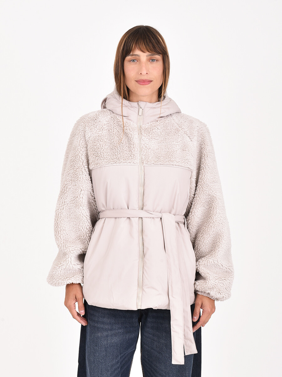 CAMPERA KARELY - GRIS CLARO 
