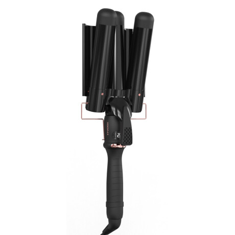 ondulador de cabello triple BLACK