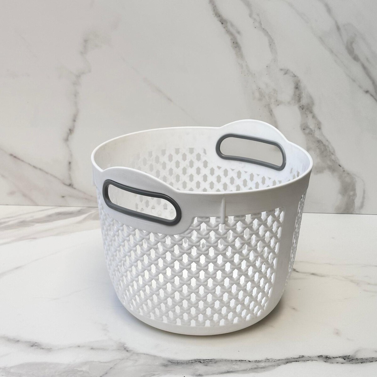 Canasto Organizador Polipropileno Alto 19cm x Ø 26cm 