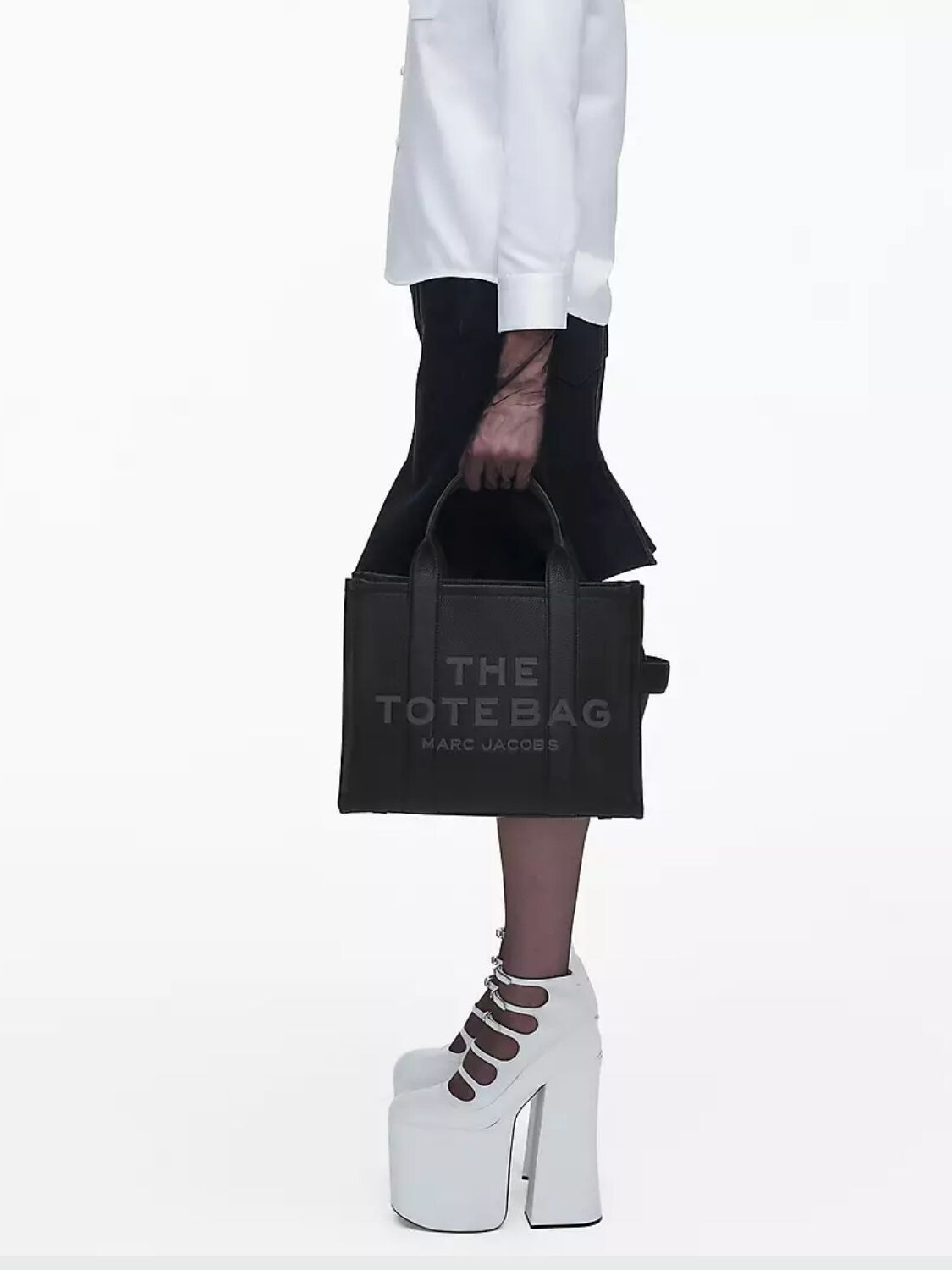 Marc jacobs - The Tote Bag, mediano de cuero 0