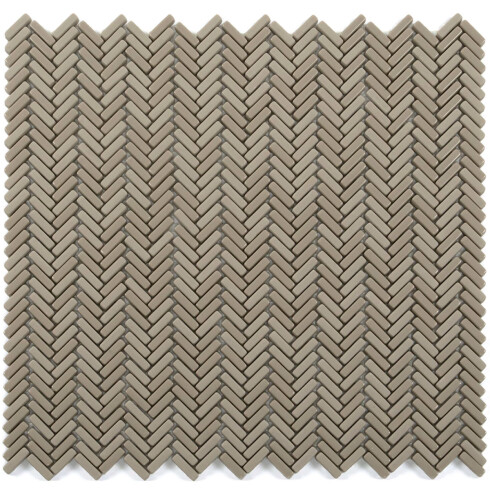Mosaico De Vidrio 28X30.30 Color Beige Porcelamika 000