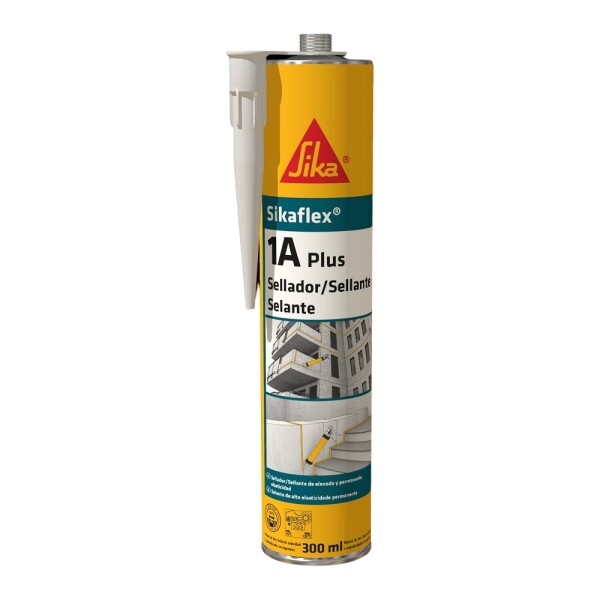 Sikaflex 1A Sellador Poliuretánico Gris 300ml Sika Sikaflex 1A Sellador Poliuretánico Gris 300ml Sika