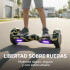 Skate Electrico Hoverboard Gogreen Musica Bt Luces Patineta Diseño Camuflaje