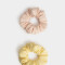 Skunzies Set por 2 Scrunchie Puffy - Combinacion Bicolor