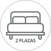 SOMMIER - DORADO 2 PLAZAS 100% ESPUMA CON BOX
