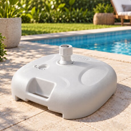 Base para sombrilla 42.5 x 43 x 14.5cm BLANCO
