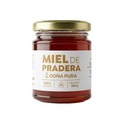 Miel Pradera 250g vidrio Doña Pura Miel Pradera 250g Vidrio Doña