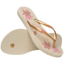 Slim Organic - Mujer Beige/Dorado