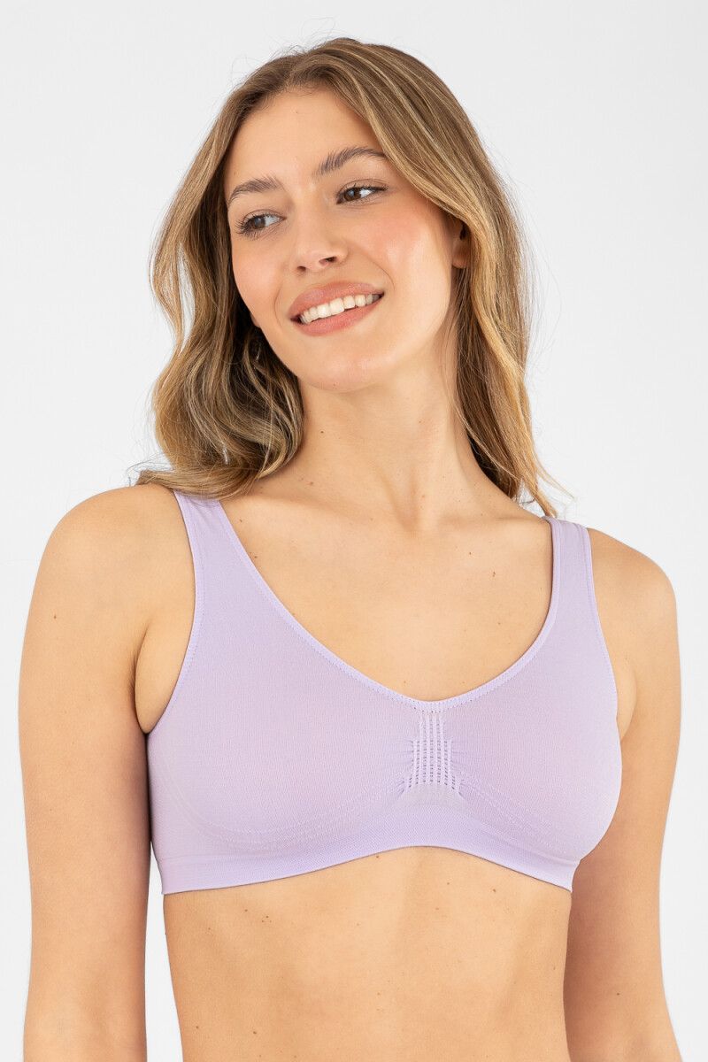 Soutien bretel ancho prili Lilac