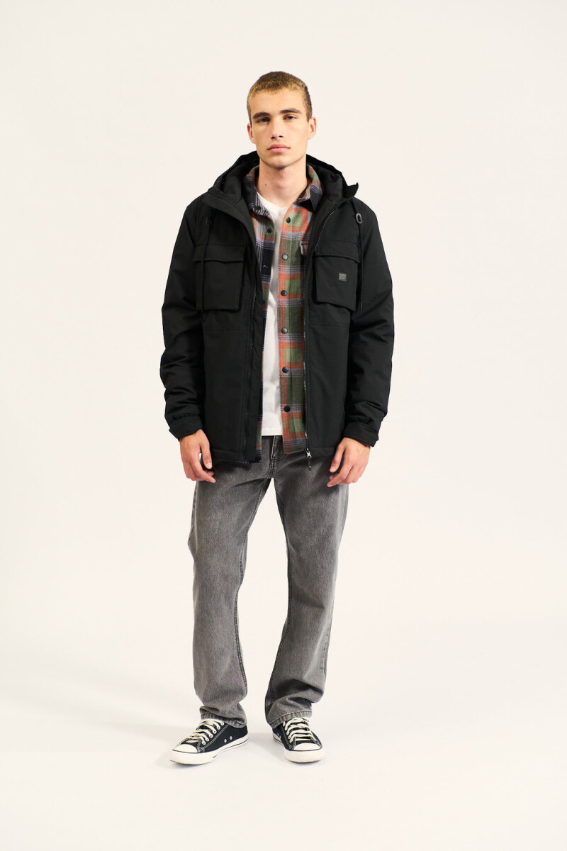 CAMPERA MATT SOLID J-negro