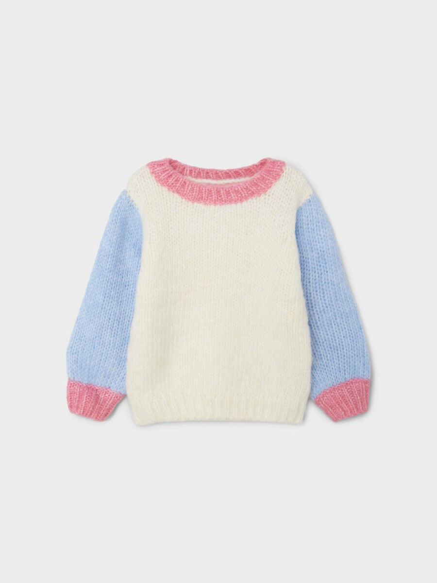 Sweater Tejido Manga Larga - Buttercream 