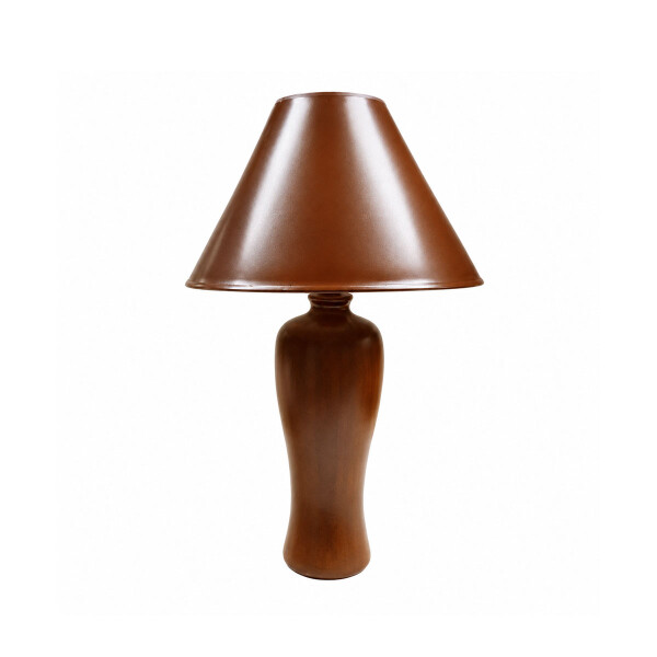 Lampara cerámica color madera 35 cm YF1207 14 Lampara cerámica color madera 35 cm YF1207 14