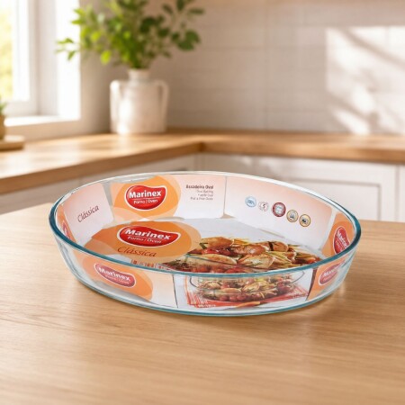 Asadera Oval Marinex 2.4Lts Asadera Oval Marinex 2.4Lts