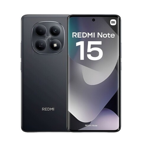 Celular Xiaomi Redmi Note 15 4G 256GB 8GB RAM Negro