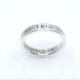 Anillo En Plata 925 Tiffany& Company, Medida Chica N° 11 Anillo En Plata 925 Tiffany& Company, Medida Chica N° 11