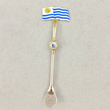 BOMBILLA ACERO ESCUDO EN BLISTER BOMBILLA ACERO ESCUDO EN BLISTER