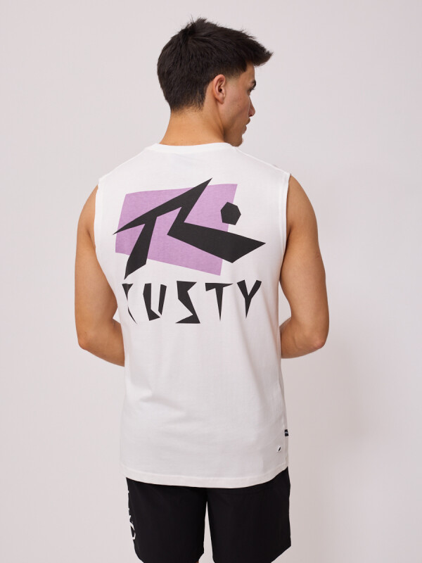 MUSCULOSA KIVIAN RUSTY Blanco