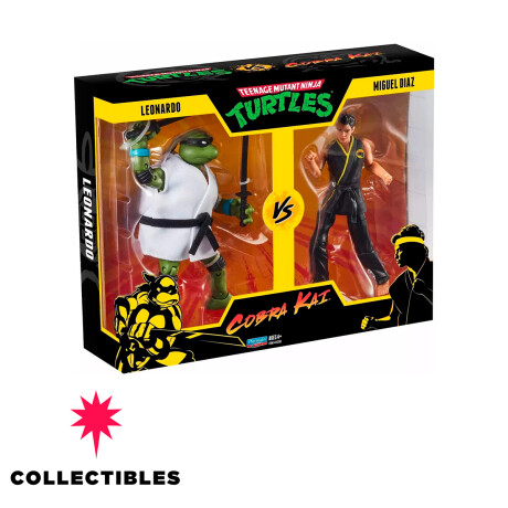 Teenage Mutant Ninja Turtles vs. Cobra Kai - Leo vs. Miguel Díaz Teenage Mutant Ninja Turtles vs. Cobra Kai - Leo vs. Miguel Díaz