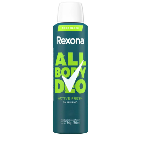 Desodorante en Aerosol Rexona Men All Body Deo Active 150ml Desodorante en Aerosol Rexona Men All Body Deo Active 150ml