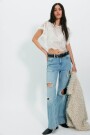 TOP LUNAR ASH ENCAJE Marfil