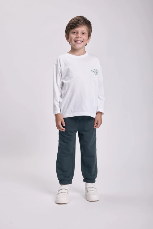 Pantalón deportivo jogger Verde