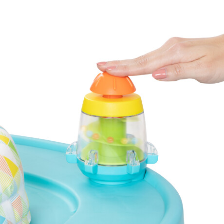 Andador de actividades Baby Trend 4 en 1 WK03F23DM Celeste/Gris