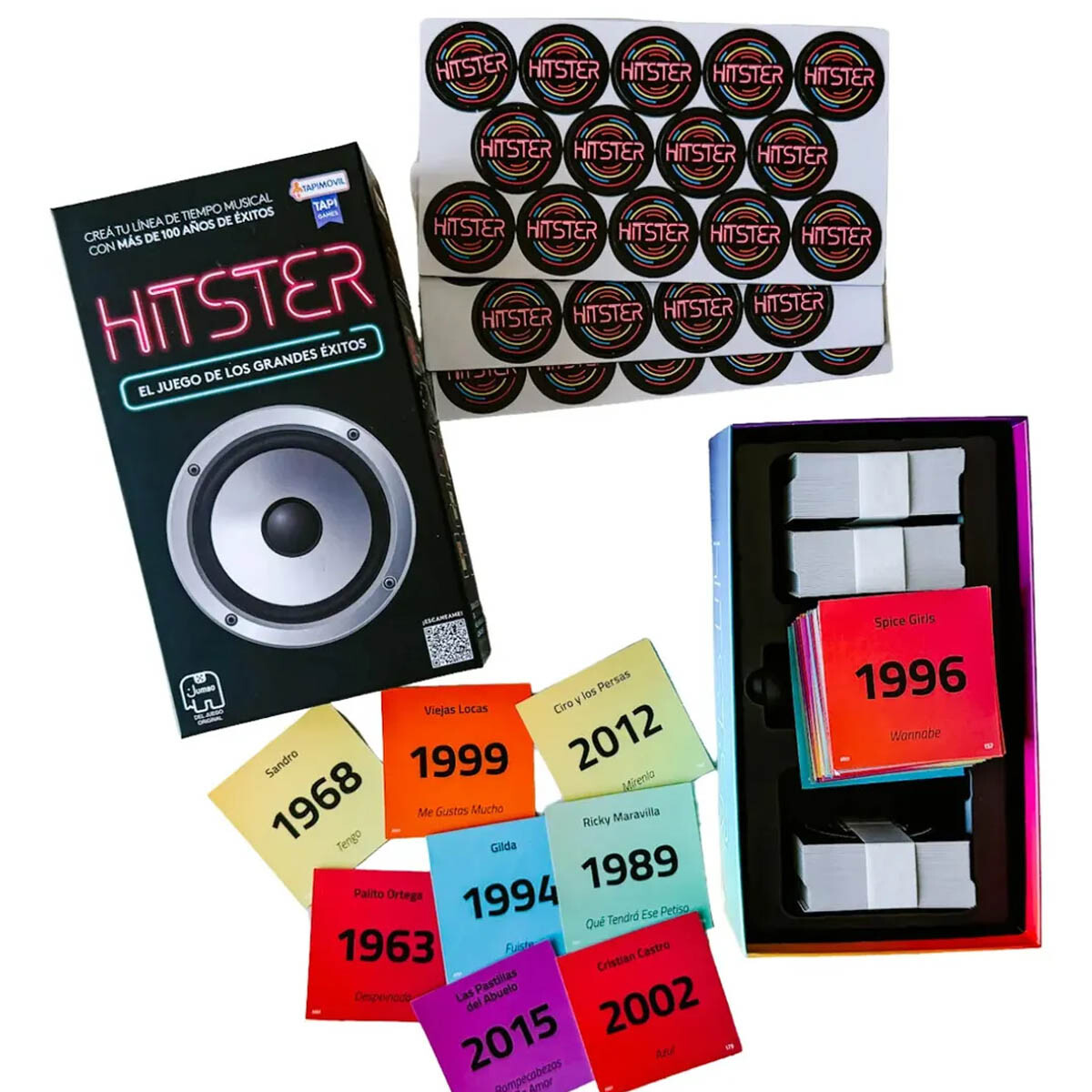 Hitster Juego De Mesa Música Grandes Éxitos Fiesta 