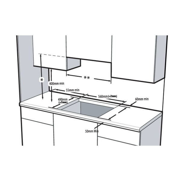 Anafe Vitrocerámico Beko 60cm 4 Zonas Hic64403t ANAFE VITROCERAMICO BEKO 60CM HIC64403T