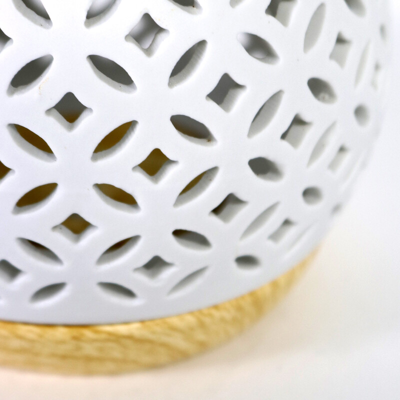 HORNITO CERAMICA BLANCO COMB 10X9CM Unica