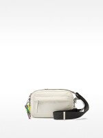 Bolso Bandolera De Nylon crudo