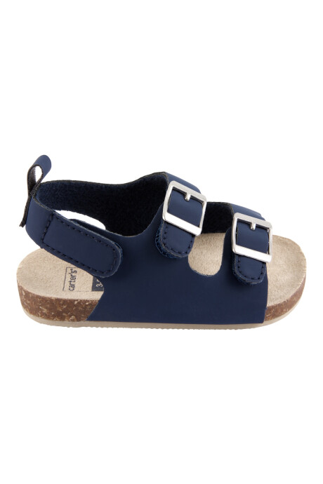 Sandalias de bebé, con velcro, azules Sin color