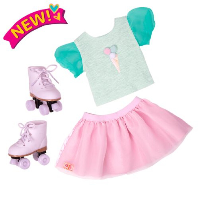 SET ROPA - POLLERA Y PATINES Set Ropa - Pollera Y Patines