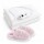Set Pantufla Unisex + Calienta Cama 1Pza 3 Intensidades Rosa Viejo