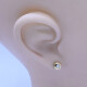 Caravanas oro 18k y brillantes Caravanas oro 18k y brillantes