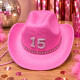 Sombrero Cowboy N°15 ROSA