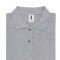 Remera pique de dama Gris