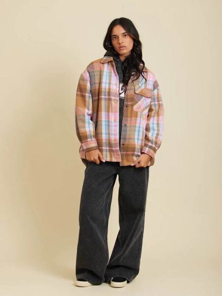 SOBRECAMISA RUSTY ENYA ROSA BEI