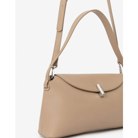 Cartera Formato City Marron Beige