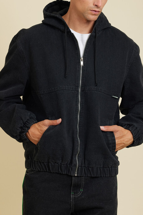 CAMPERA JEAN LUZO RUSTY Negro