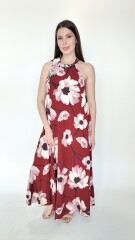 Vestido Zarek Bordó