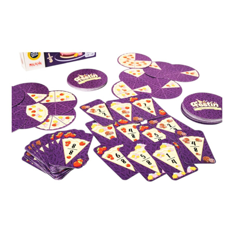 Juego de Mesa Festín de Fracciones Macachin Juego de Mesa Festín de Fracciones Macachin