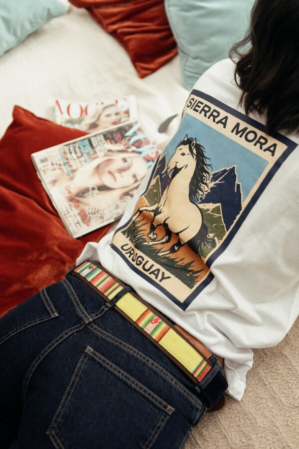 Potra T-shirt Blanco