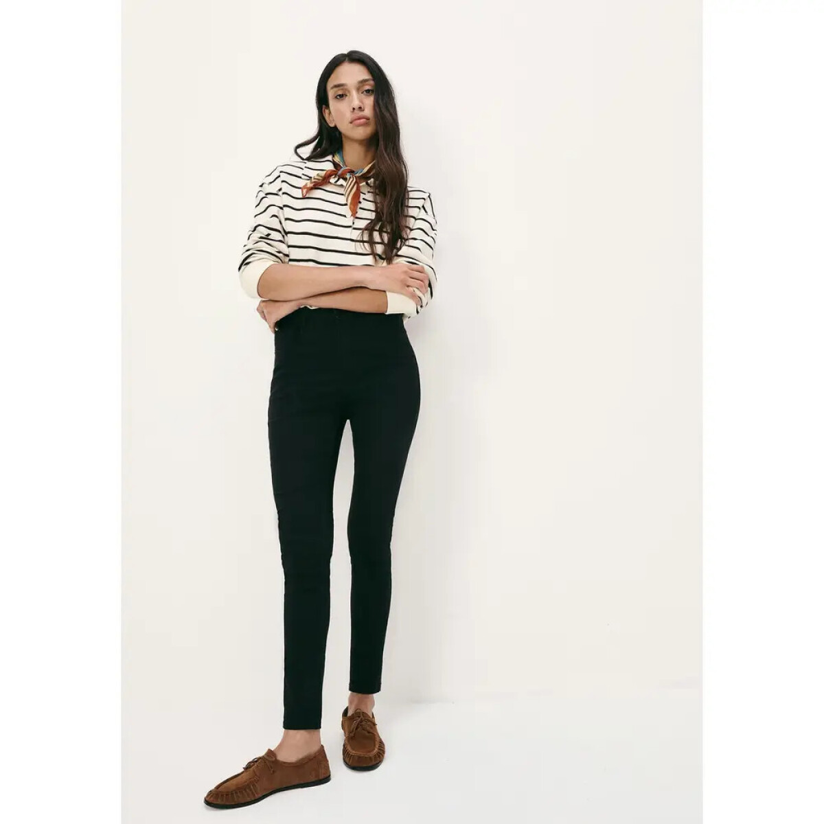 CALCA SUPER SKINNY FEM - PRETO 