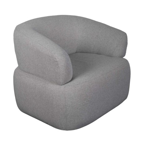 BUTACA 1 CUERPO TELA GRIS GAIA