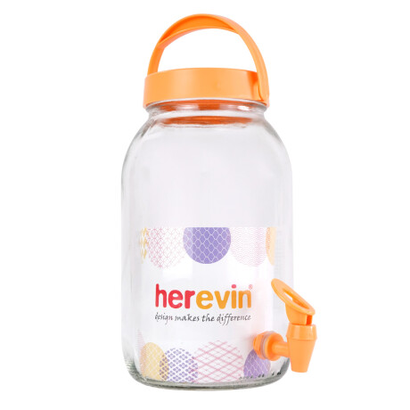 Dispensador de vidrio Herevin 3 litros Dispensador de vidrio Herevin 3 litros
